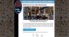Desktop Screenshot of lyn-lakebarbershop.com